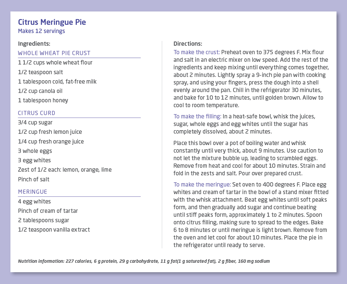 Healthy As Pie Northwestern Medicine