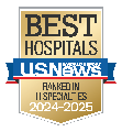 Northwestern Memorial Hospital is ranked in 11 specialties and is one of the Best Hospitals according to U.S. News & World Report 2024-2025.