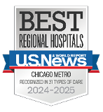 U.S. News and World Report Best Hospitals Badge for Best Regional Hospital in 31 Types of Care