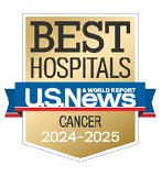 U.S. News and World Report Best Hospitals Badge for Cancer